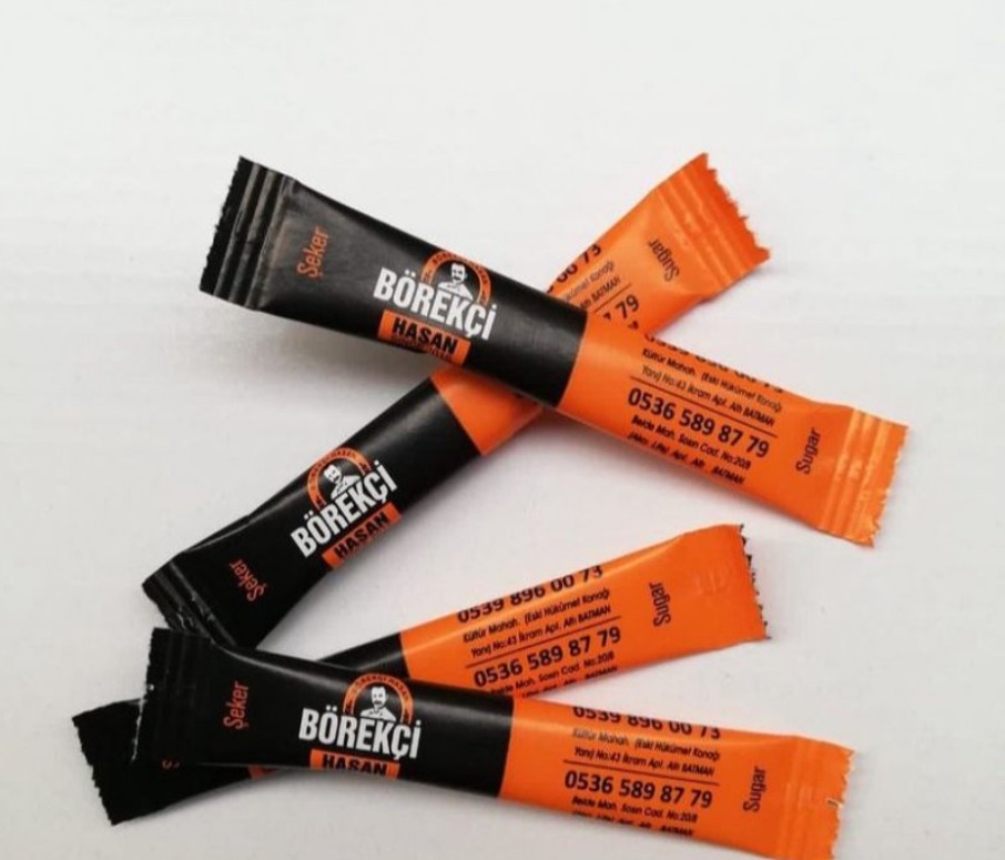 Firma Logo Baskılı Stick Şeker